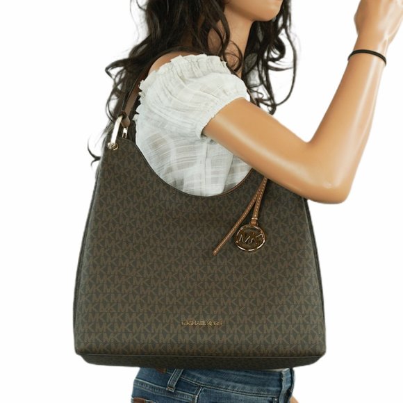Michael Kors Bags Michael Kors Joan Large Slouchy Hobo Shoulder Bag Mk Brown Poshmark